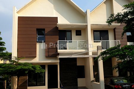 Jual Rumah Cluster 2 Lantai, Dekat Tol Cibubur, Pinggir Jalan Radar Auri Depok, Bebas Banjir, Akses 24 Jam