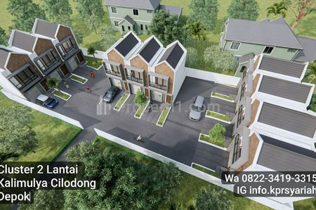 Jual Rumah Cluster 2 Lantai di Kalimulya, Cilodong, Kota Depok