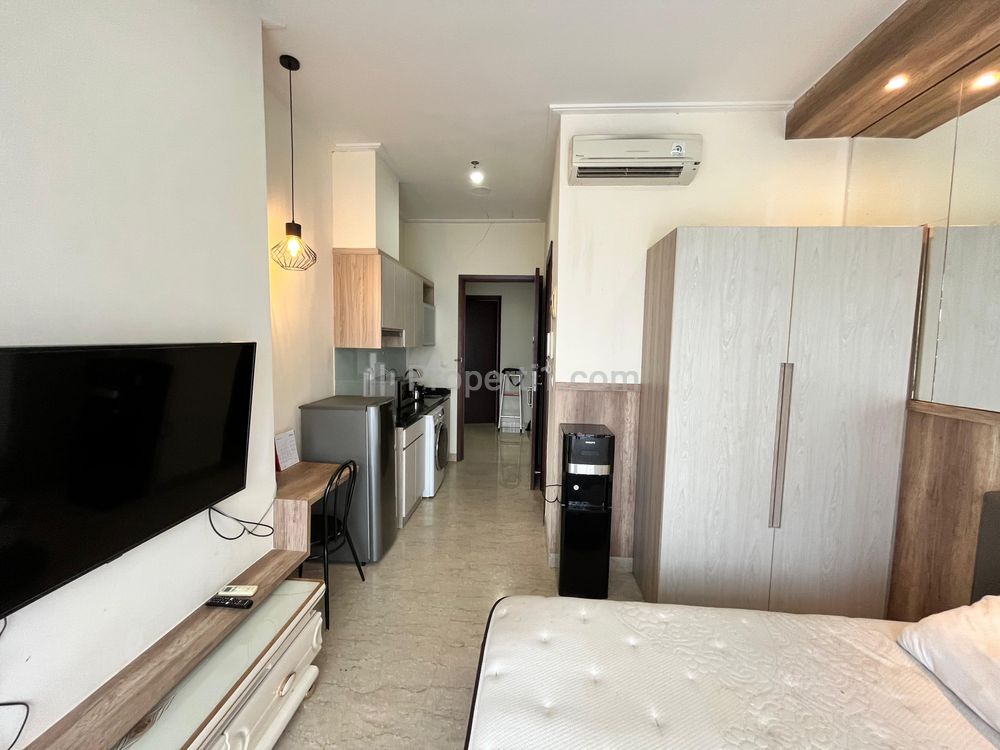 Disewakan Apartemen Menteng Park Tower Emerald (Private Lift) - Type Studio Full Furnished, Dekat TIM, RSCM, Bunda Hospital, dan Kampus UI Salemba