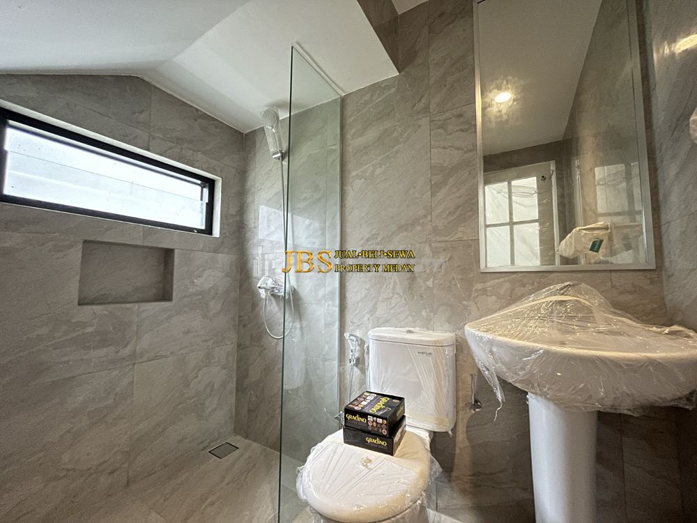 Jual Rumah Baru Siap Huni di Komplek Citraland Gama City Medan Cluster Clarke Quay