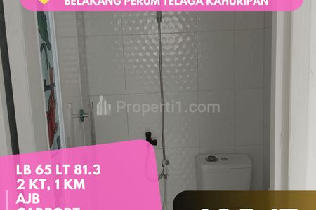 Jual Rumah di Bogor Masih Baru Siap Huni, di Belakang Telaga Kahuripan Bogor