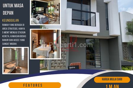 Dijual Rumah di Cluster Nerin, Tangerang