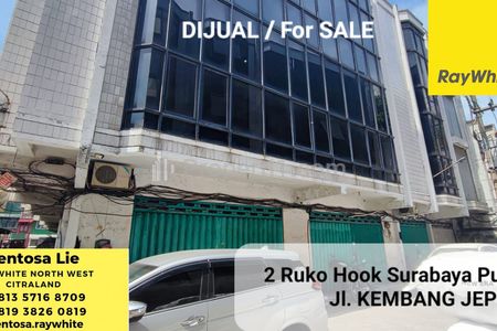 Dijual 2 Ruko di Jl. Kembang Jepun - Pabean Cantikan - Surabaya Pusat - PLUS Lift BARANG