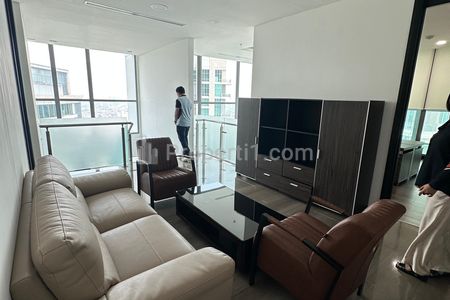 For Rent Apartment Kemang Village Penthouse 4+1 BR Full Furnished Private Lifts