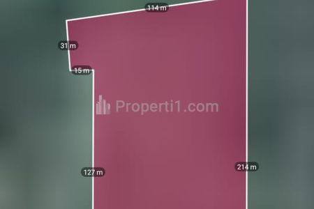 Jual Murah Tanah SHM 1.8 Hektar Zona Industri di Raya Pantura, Warurejo, Tegal, Jawa Tengah