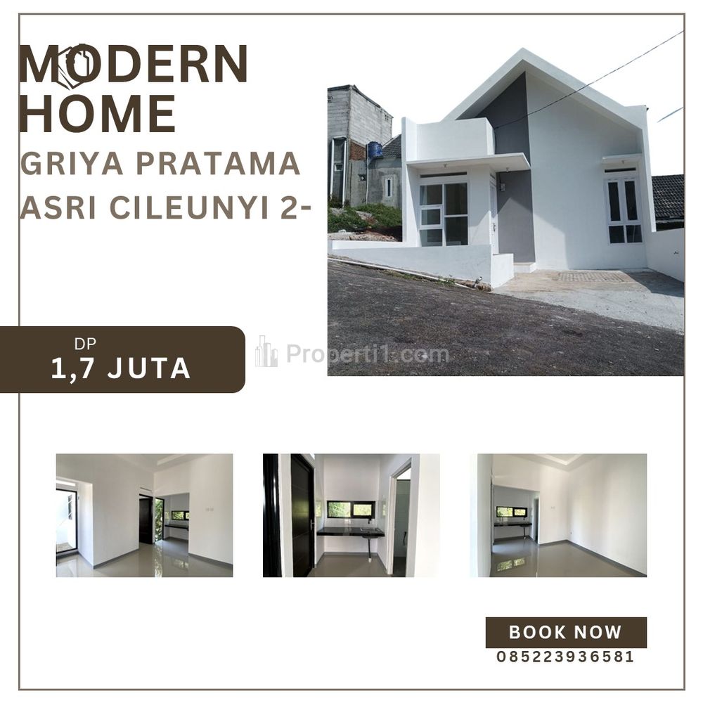 Rumah Dijual di Cileunyi Bandung, 5 Menit ke Griya Cinunuk dan Pasar Sehat