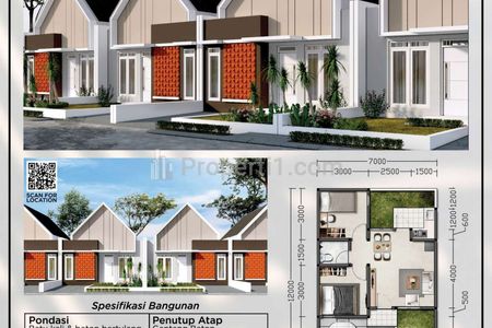 Rumah Dijual di Jalan Cimahpar Bogor Utara