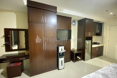 Disewakan Apartemen Cosmo Terrace, Jakarta Pusat - Studio Full Furnished