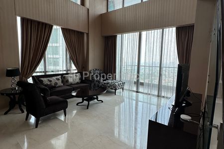 For Rent Apartment Kemang Village Penthouse 4+1 BR Full Furnished Private Lift 