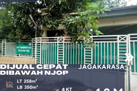 Jual Rumah Murah Siap Huni Harga di Bawah NJOP di Jagakarsa Jakarta Selatan