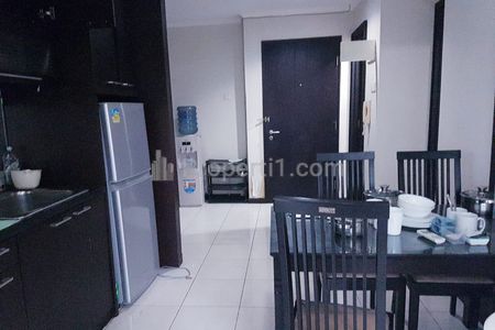 Sudirman Park Apartment for Sale 2+1 BR Fully Furnished, Near Citywalk Sudirman, LSPR, Sahid Sudirman Center Building, and Setiabudi MRT Station