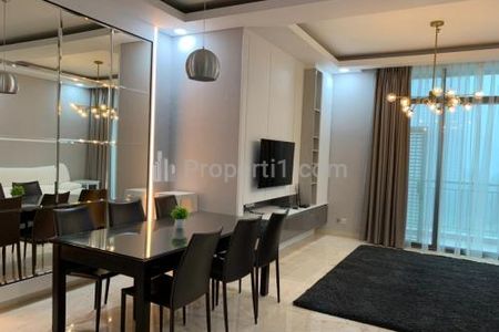 For Lease Senayan Residence 3+1BR Good Condition Furnished and Good Facility