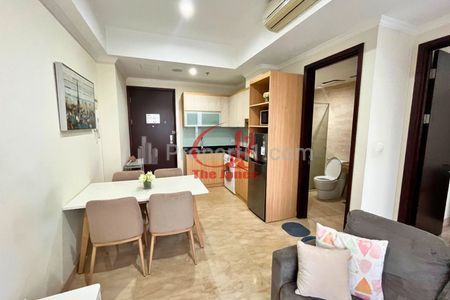 For Rent Apartemen Menteng Park Tipe 2 Bedroom Fully Furnished, Dekat Taman Ismail Marzuki, RSCM, Bunda Hospital, dan Kampus UI Salemba