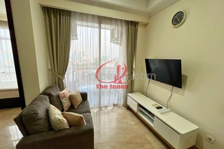 For Rent Apartemen Menteng Park Tipe 2 Bedroom Fully Furnished, Dekat Taman Ismail Marzuki, RSCM, Bunda Hospital, dan Kampus UI Salemba