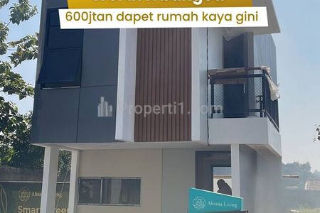 Jual Rumah di Ciomas Bogor, Rumah Baru 2 Lantai di Bawah 600 Juta, Open 5 Unit Tercepat