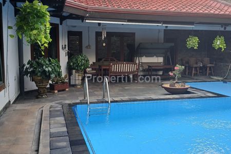 For Sale Beautiful Contemporary Furnished House at Jeruk Purut, Cipete Jakarta Selatan