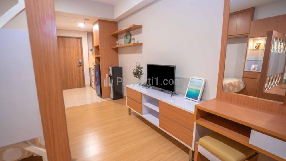Disewakan Apartemen Fully Furnish Stuido Ukuran 45m2 Siap Huni di Tangerang Banten