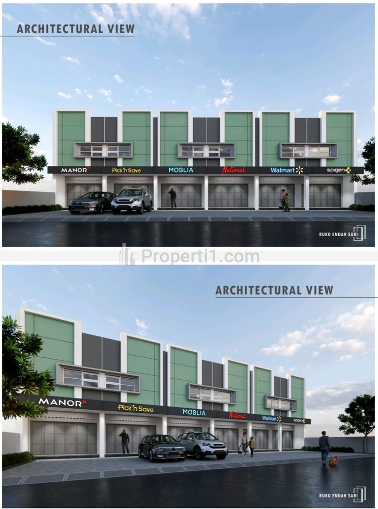 Dijual Ruko 6 Unit Indent di Endah Sari Arcamanik Bandung