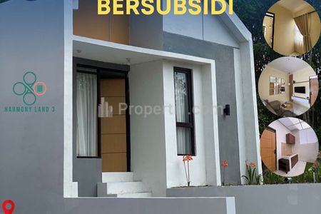 Dijual Rumah Subsidi Tanpa DP Dekat Toll Pamulihan Sumedang Bandung