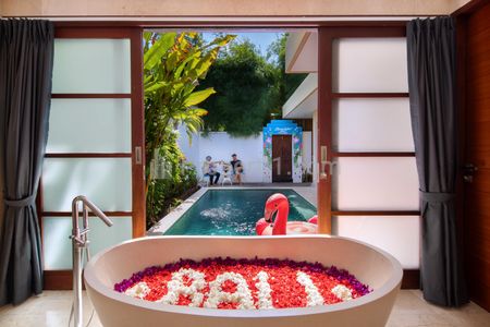 Disewakan Rumah Villa Legian Furnish Tipe 2 Bedroom di Kuta Badung Bali