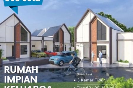 Dijual Rumah Baru di Sleman Harga 500 Jutaan Siap Akad