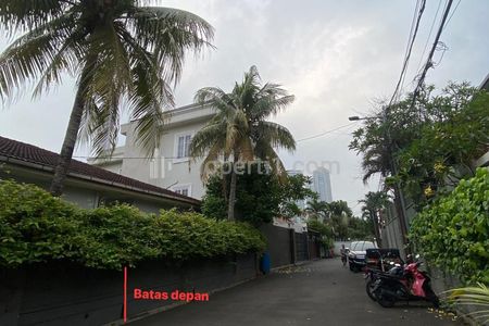 Dijual Tanah di Mampang Prapatan, Kemang Barat, Jakarta Selatan