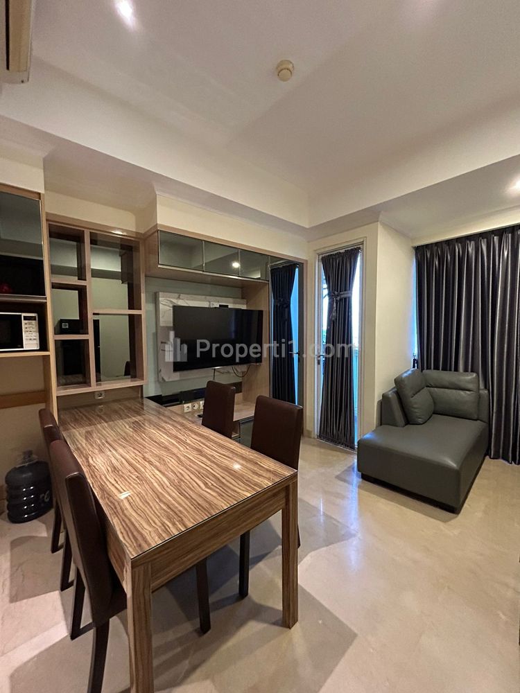 For Rent Apartment Menteng Park Cikini Tower Diamond (combination unit) - 1 Bedroom Fully Furnished & Good Unit