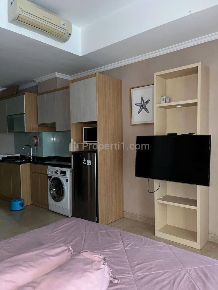 For Rent Apartemen Menteng Park Cikini Tower Diamond Tipe Studio Luas Fully Furnished & Good Unit