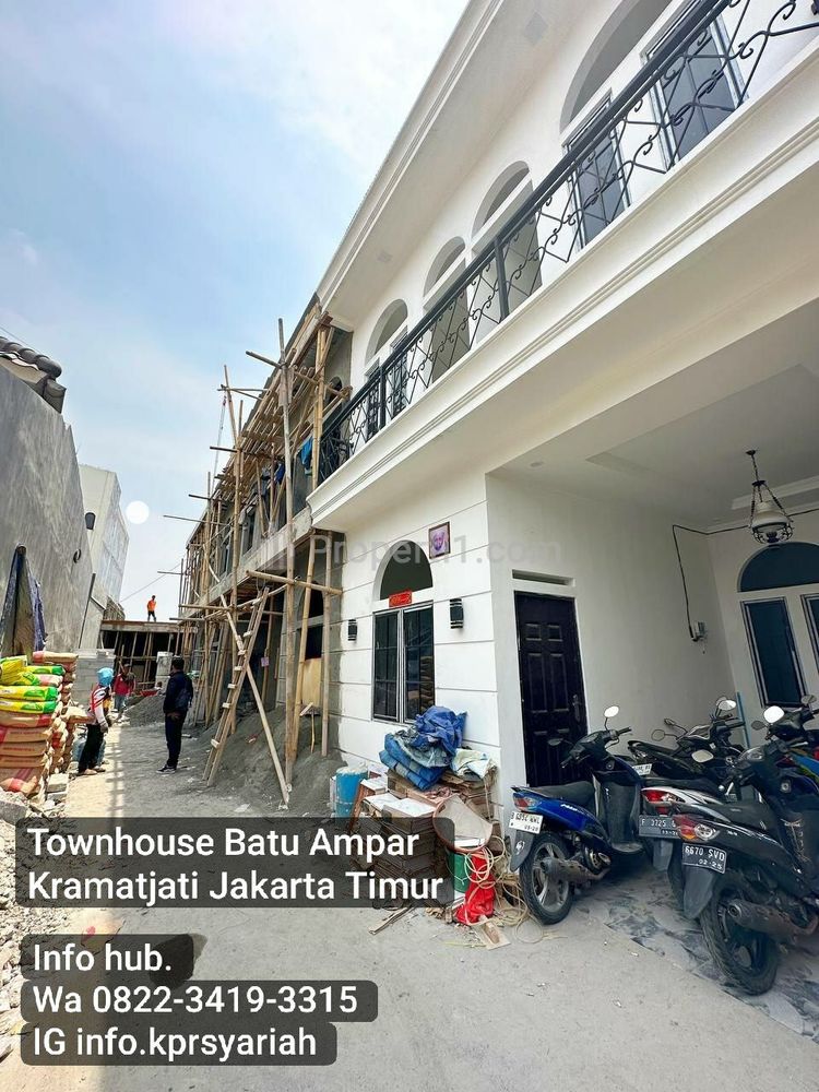 Jual Rumah Cluster di Batu Ampar, Kramatjati, Jakarta Timur - Bonus Rooftop