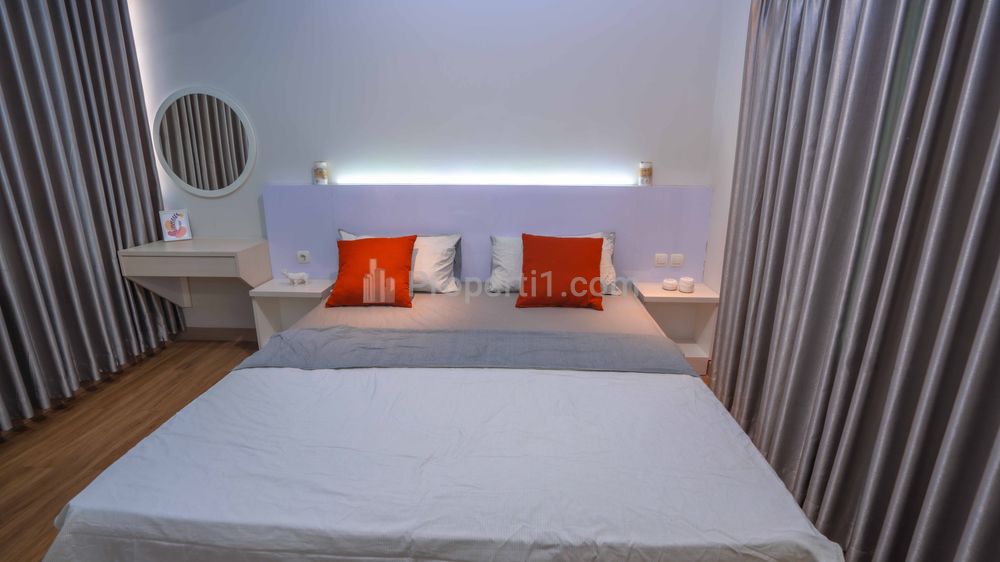 Disewakan Apartemen Fully Furnish Studio Ukuran 45m2 Siap Huni di Skandinavia TangCity, Tangerang, Banten