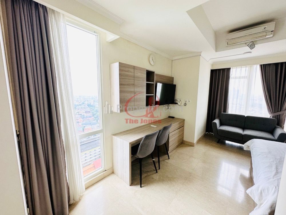 Sewa Apartemen Menteng Park Tipe 1 Bedroom Fully Furnished, Dekat TIM, RSCM, Bunda Hospital, dan Kampus UI Salemba
