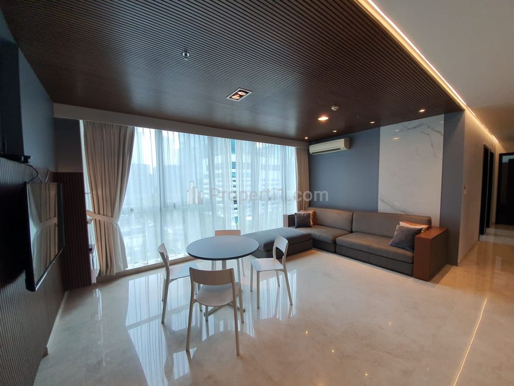 Disewakan Apartemen Setiabudi Residence Kuningan - 3+1 BR Full Furnished Luas 142 m2