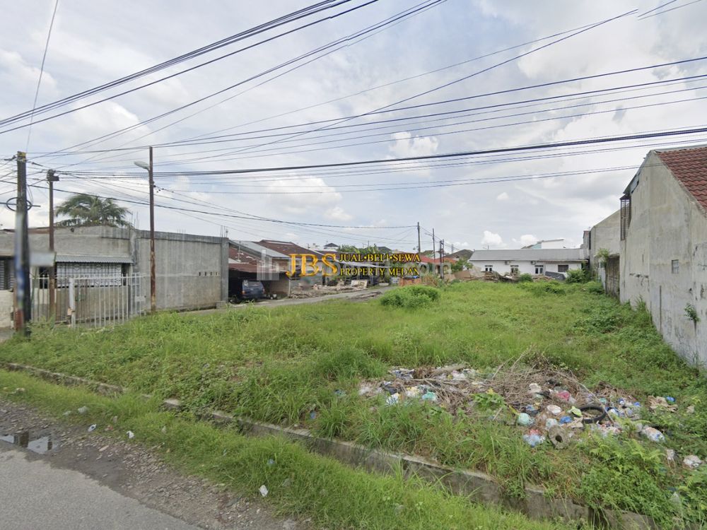Jual Tanah Kosong Lokasi Strategis di Jalan Puskesmas II Medan Sunggal