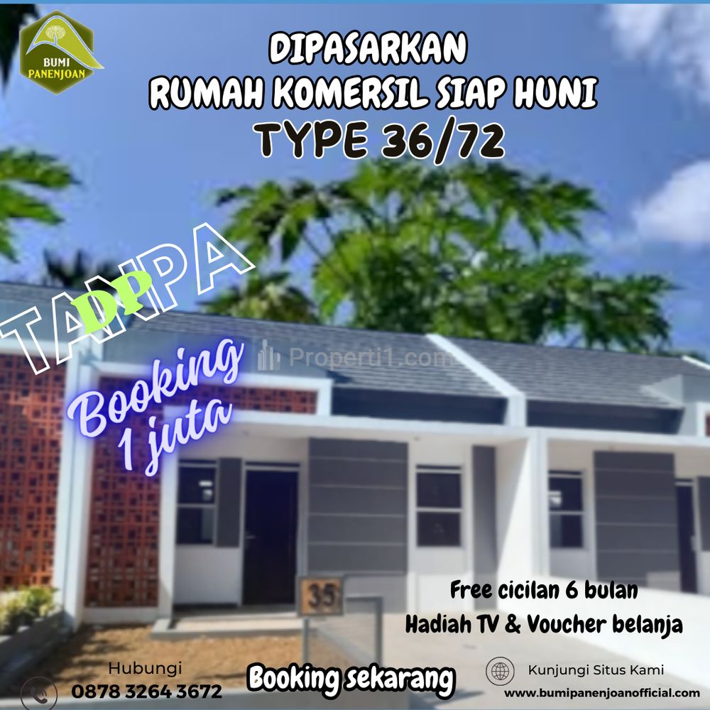 Dipasarkan Rumah Siap Huni Tanpa DP Gratis Cicilan 6 Bulan di Pusat Kota Cicalengka Bandung