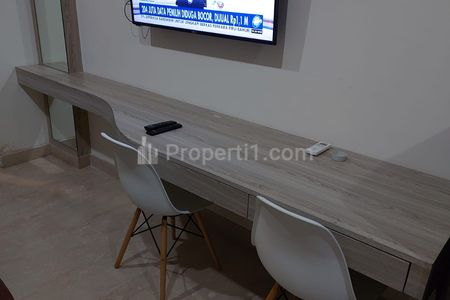 For Rent Apartemen Menteng Park Tipe Studio Fully Furnished, Dekat Taman Ismail Marzuki, RSCM, Bunda Hospital, dan Kampus UI Salemba