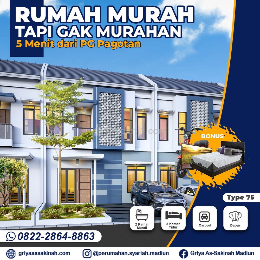 Rumah Syariah Murah Madiun