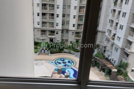 Dijual Apartemen Mediterania Garden 2 Tipe 2 Bedroom Kosongan dengan AC Best View Bisa KPR Bank