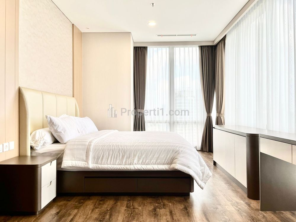 For Rent Modern Luxury Apartment at The Elements Type 3+1 BR Full Furnished - Strategic Location in South Jakarta