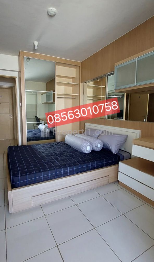 Disewakan Apartemen Educity Residence Studio Full Furnished Instalasi Wi-Fi Tower Stanford