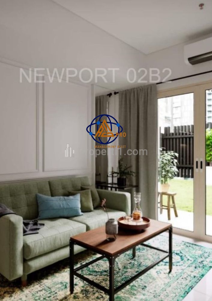 Disewakan Apartment Orange County Tower Newport 2 BR Fully Furnished