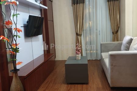 For Rent Apartemen Signature Park Grande MT Haryono Jakarta Timur Tipe 2 Bedroom Fully Furnished