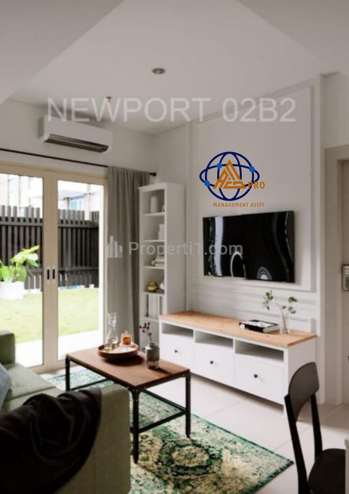 Disewakan Apartment Orange County Tower Newport 2 BR Fully Furnished