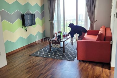 Jual Apartemen Cantik di Casa de Parco BSD Serpong 2 Kamar Tidur Fully Furnished