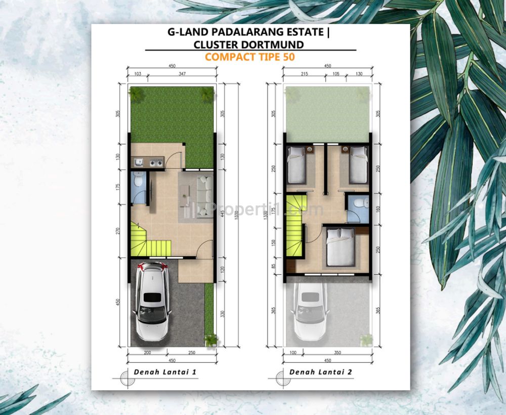 Dijual Rumah Baru Gland Padalarang Estate (10 Menit dari KCJB/KCIC Padalarang), Bandung Barat
