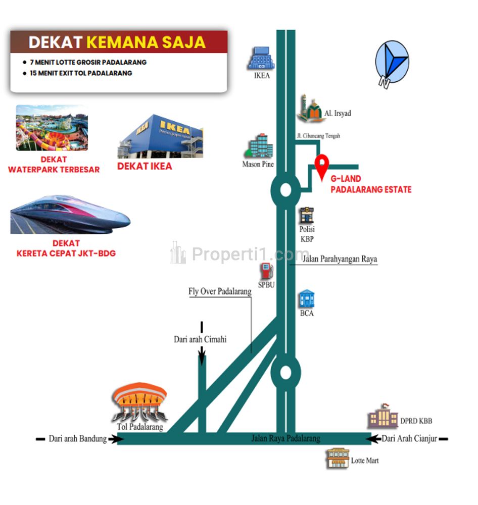 Lokasi Strategis