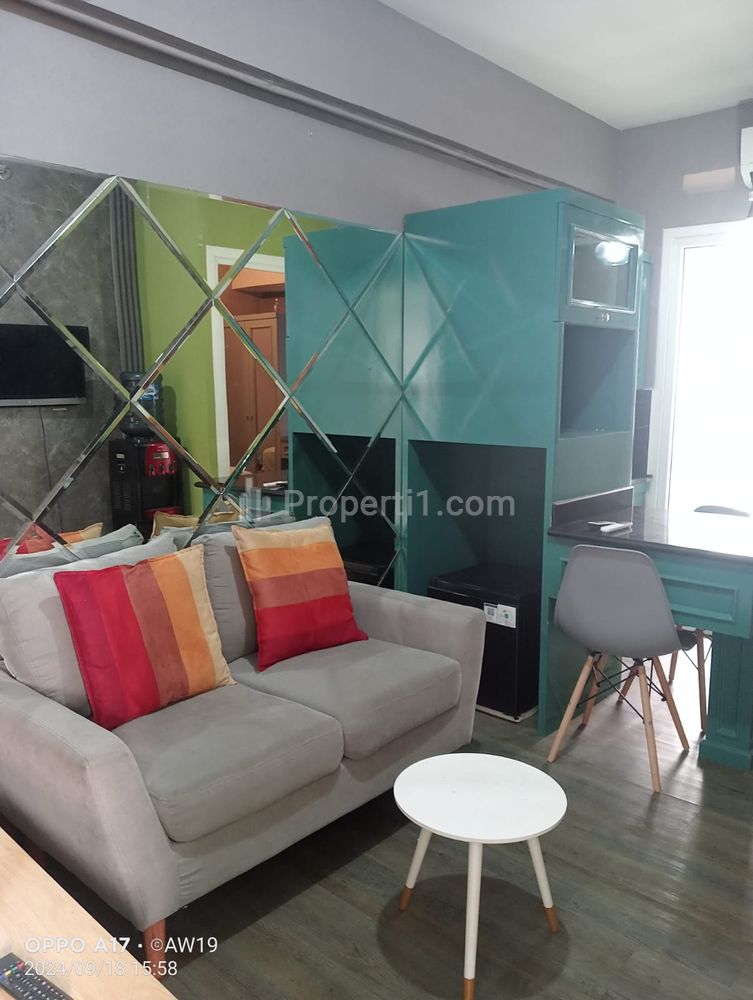Sewa Apartemen Green Pramuka Tipe 2 Bedroom Full Furnished