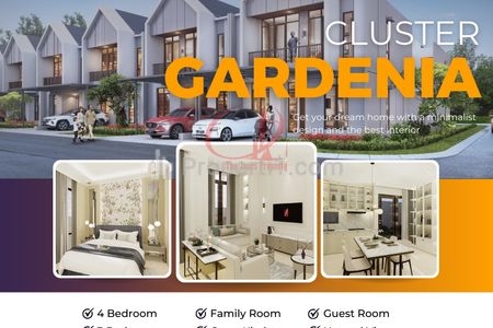 Dijual Rumah di Cluster Gardenia Tipe 8 x 15, Tangerang