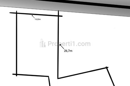 Jual Tanah 1000 Meter Persegi SHM di Raya Ciputat, Dekat Pondok Indah, Kebayoran Lama, Jakarta Selatan