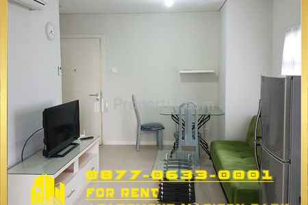 For Rent Apartment Madison Park Podomoro City Type 2 BR Furnished