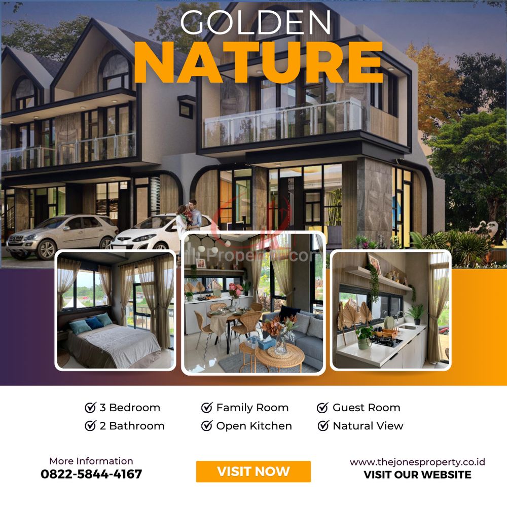 Dijual Rumah di Golden Nature, Tangerang